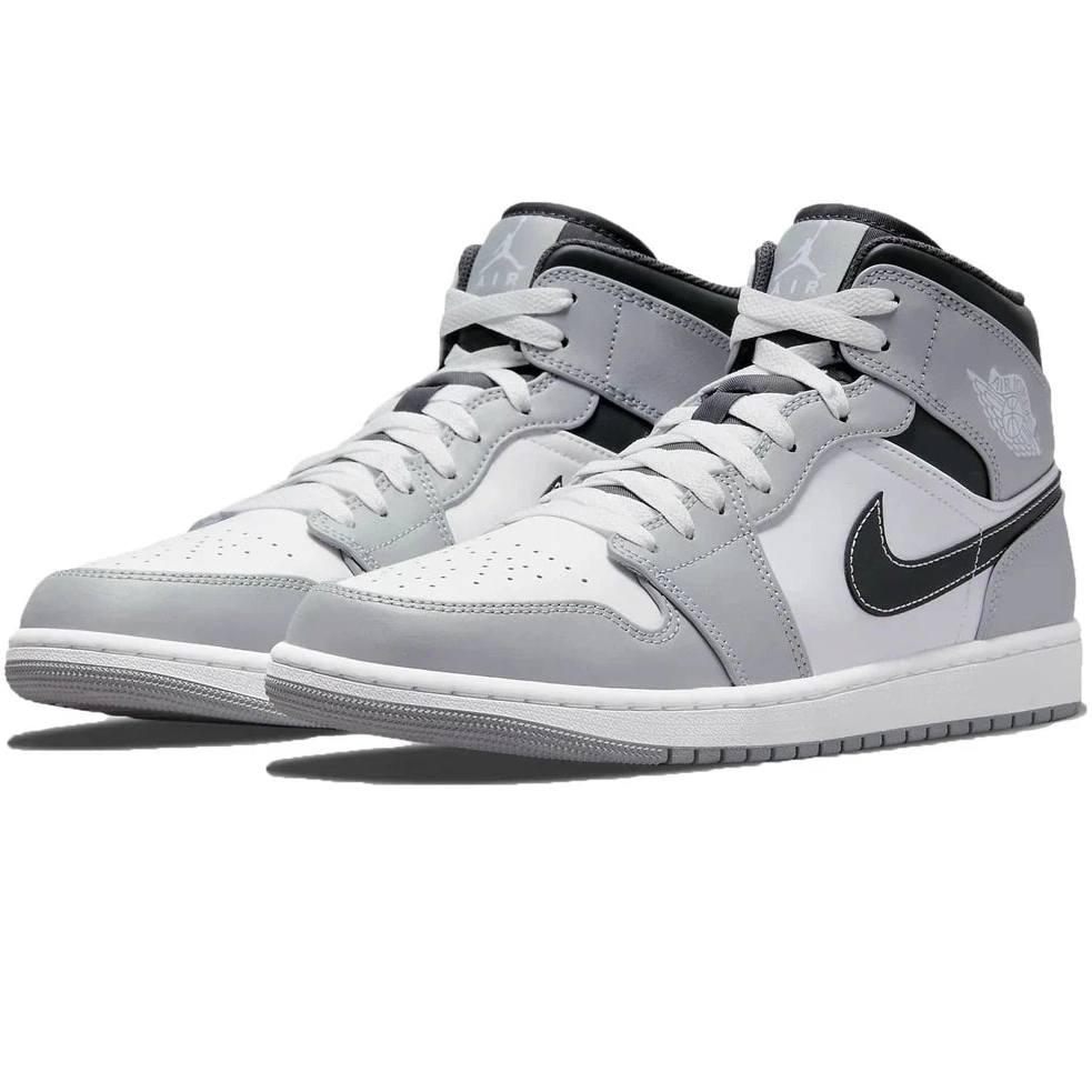 Air Jordan Grey Smoke Light 1 Mid Anthracite 0803